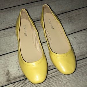 Nine West Yellow Flats